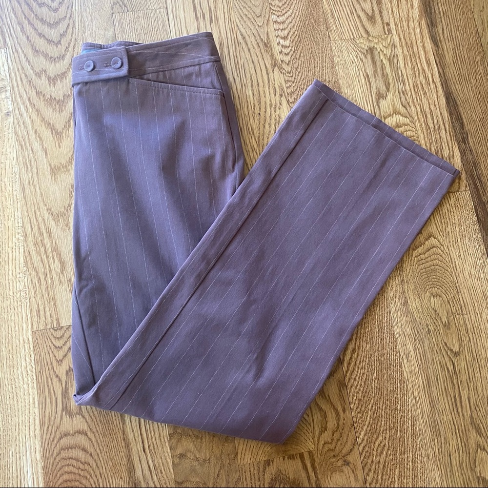 NWT! Ann Taylor Boot Cut Stripe Pants Bottoms